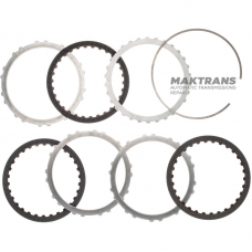 Комплект сталевих та фрикційних дисків Reverse Clutch A4CF1 4554423300 4554423300 — 3 фрикційні диски (загальна товщина комплекту 18.30 мм)