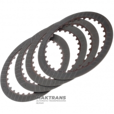 Комплект фрикційних дисків Overdrive Clutch A4CF1 4552423000 — 4 фрикційні диски (нар.Ø 137 мм, 30 зубів, товщина 1.70 мм)