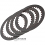 Комплект фрикційних дисків Overdrive Clutch A4CF1 4552423000 — 4 фрикційні диски (нар.Ø 137 мм, 30 зубів, товщина 1.70 мм)