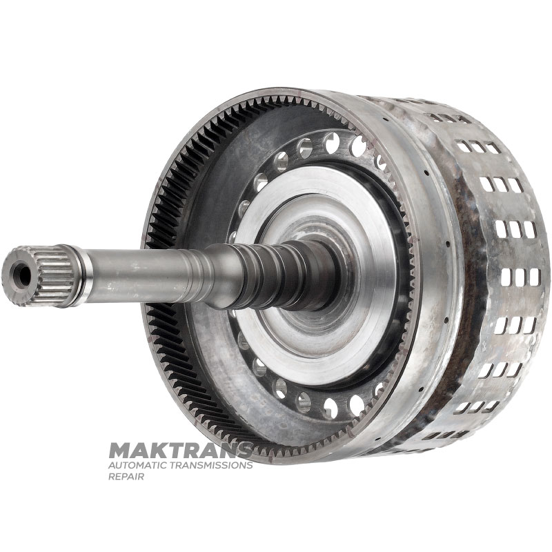 Входной вал / барабан K1 Clutch (пустой, без дисков и поршней) NISSAN RE5R05A — высота 256 мм, 24 шлица (нар.Ø 25.60  мм), 106 мм (нар.Ø 174 мм)