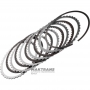 Комплект стальных и фрикционных дисков K2 / C2 Clutch TOYOTA UA80 3566748030 3566706030 — 4 фрикционных диска (общая толщина комплекта 18.40 мм)