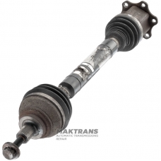 Піввісь передня права VAG DSG7 3Q0407272BB — Passat B8 2.0 TDI 2015 (шліців, 6 кріп. отворів, вн.Ø отвори 10.35 мм, 50 мм відстань між отворами кріплення)