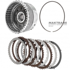 Барабан B2 Brake Mercedes-Benz 722.6 A1402720732 A1402720632 — загальна висота 106 мм, 4 фрикційні диски (загальна товщина комплекту 20.30 мм)