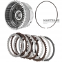 Барабан B2 Brake Mercedes-Benz 722.6 A1402720732 A1402720632 — загальна висота 106 мм, 4 фрикційні диски (загальна товщина комплекту 20.30 мм)
