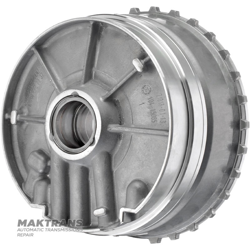 Барабан B2 Brake Mercedes-Benz 722.6 A1402720732 A1402720632 — загальна висота 106 мм, 4 фрикційні диски (загальна товщина комплекту 20.30 мм)