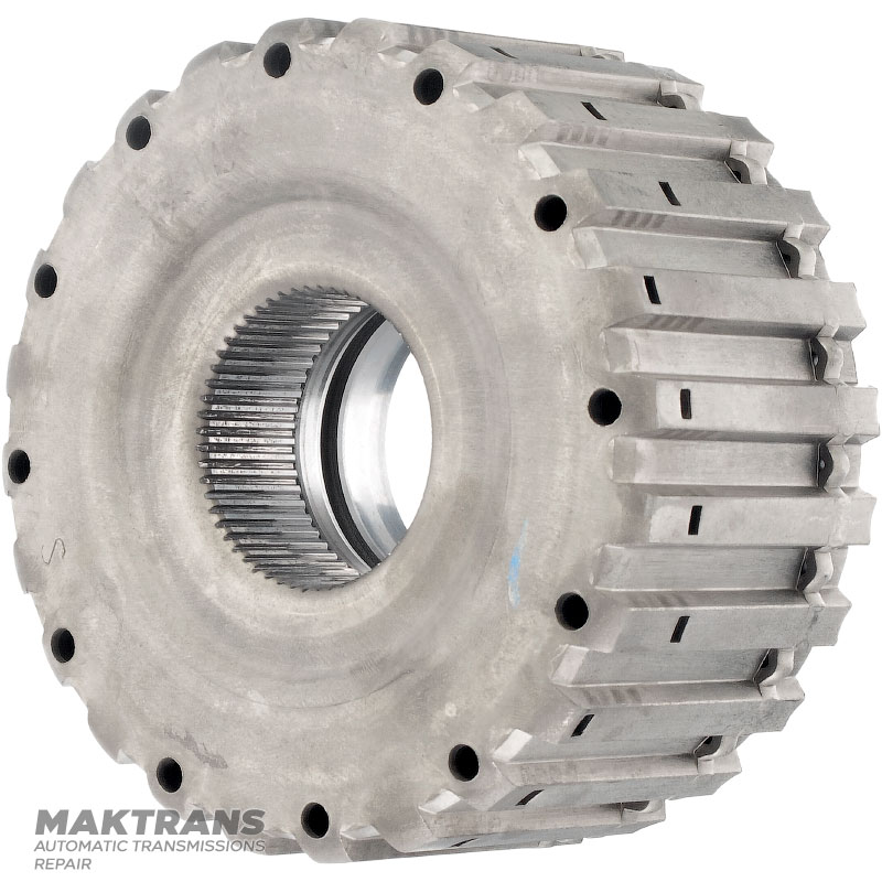 Барабан K3 Clutch Mercedes-Bens 722.6 A1402721931 — висота барабана 62.15 мм, 5 (вн. зуб) х 5 (нар.зуб) фрикційного диска (загальна товщина комплекту 24.70 мм)