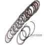 Комплект сталевих та фрикційних дисків Overdrive / Direct Clutch DODGE CHRYSLER 47RE 4461042 5093167AA NVG44580 4461047 4864053 - 10 фрикційних дисків (загальна товщина комплекту 3590
