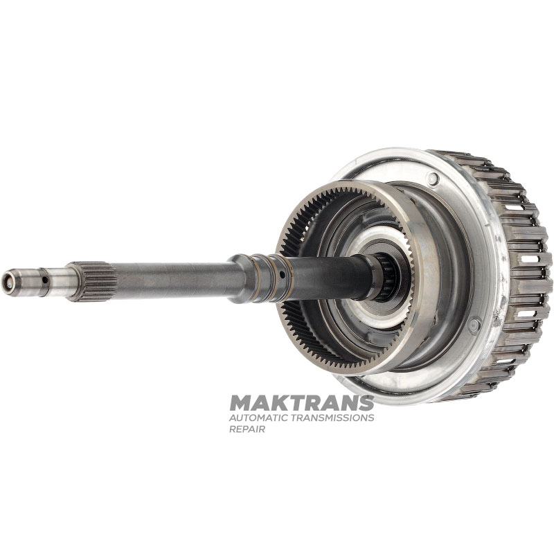 Входной вал / барабан K2 Clutch (пустой без дисков) Mercedes-Benz 722.9 — общая высота 399 мм, кольцевая шестерня 86 зубьев (нар. Ø 131.90 мм)