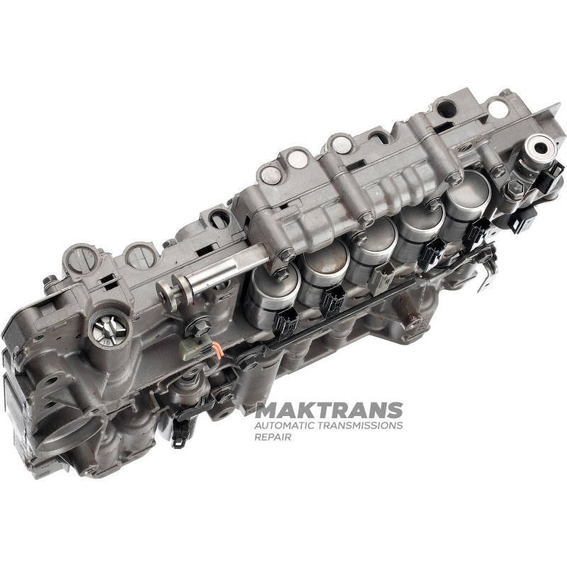 Гідроблок у зборі з соленоїдами VAG 09D / AISIN WARNER TR-60SN - без датчиків тиску, 2 ports, сепараторна пластина B-7