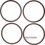 Комплект фрикційних дисків B08 Brake NISSAN GE9R01A/JATCO JR913E, Mercedes-Benz 725.0 A 7252720026 - 4 диски (нар.Ø 169 мм, товщина 1.65 мм, 36 зубів)