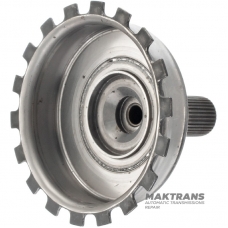 Проміжний вал із фланцем ZF 5HP19 5HP19A 1056 232 085 — (загальна висота 111 мм, 34 шліци (нар.Ø 27.50 mm)