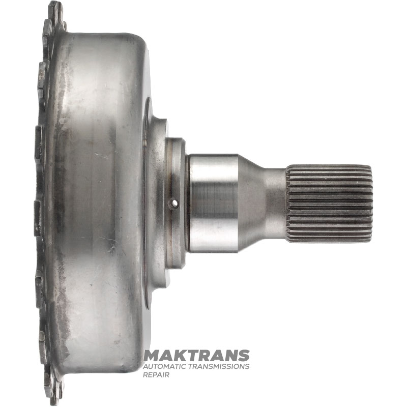 Проміжний вал із фланцем ZF 5HP19 5HP19A 1056 232 085 — (загальна висота 111 мм, 34 шліци (нар.Ø 27.50 mm)