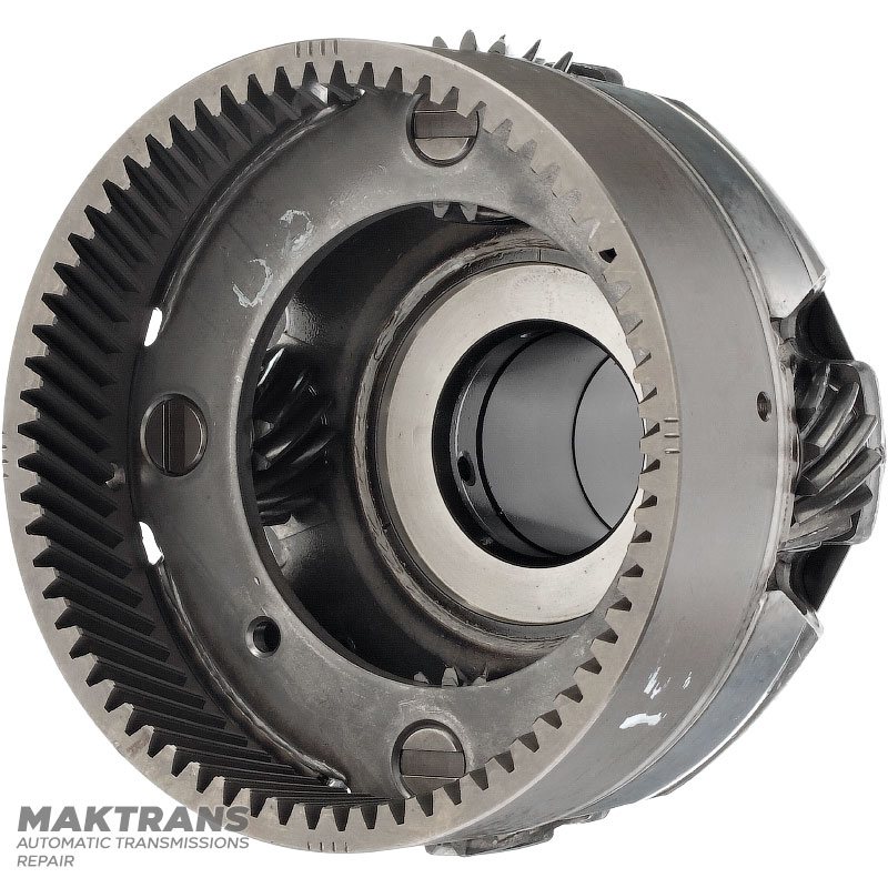 Планетарная передача Output Mitsubishi F5A51F5A5A W5A51 W5A5A MD761956 2762A014 — общая высота 128 мм, 4 сателлита (15 зубьев), кольцевая шестерня 67 зубьев