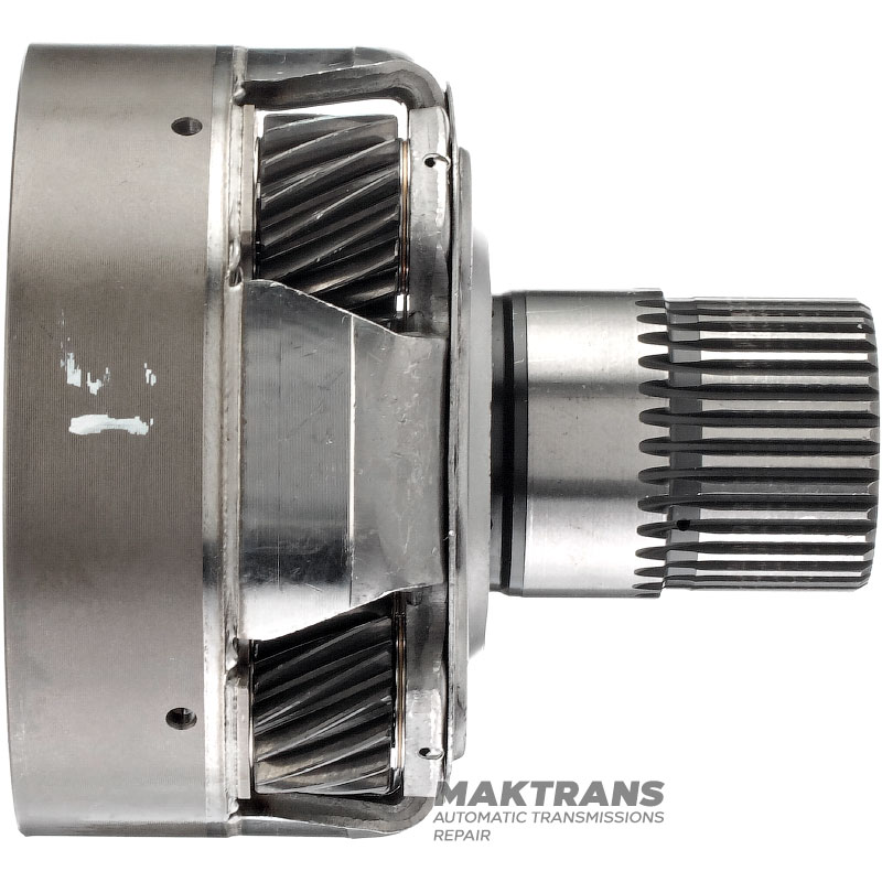 Планетарная передача Output Mitsubishi F5A51F5A5A W5A51 W5A5A MD761956 2762A014 — общая высота 128 мм, 4 сателлита (15 зубьев), кольцевая шестерня 67 зубьев