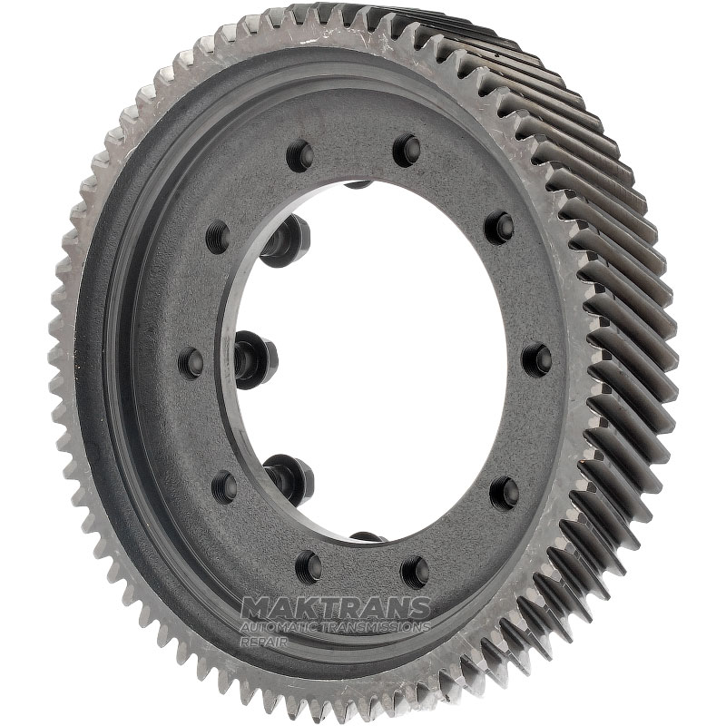 Косозуба шестерня диференціала MAZDA 4EAT-G G4AEL G4AHL GF4AEL (G4EAT, GF4EAT) - 71 зуб (нар.Ø 207.80 мм, 1 насічка), 10 отворів кріплення