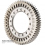 Косозубая шестерня дифференциала FORD HF45 HF55 eCVT PZ18-7F343-BB — 64 зуба (нар.Ø 248.75 мм, 2 насечки, ширина 34.70 мм), 16 крепежных отверстий