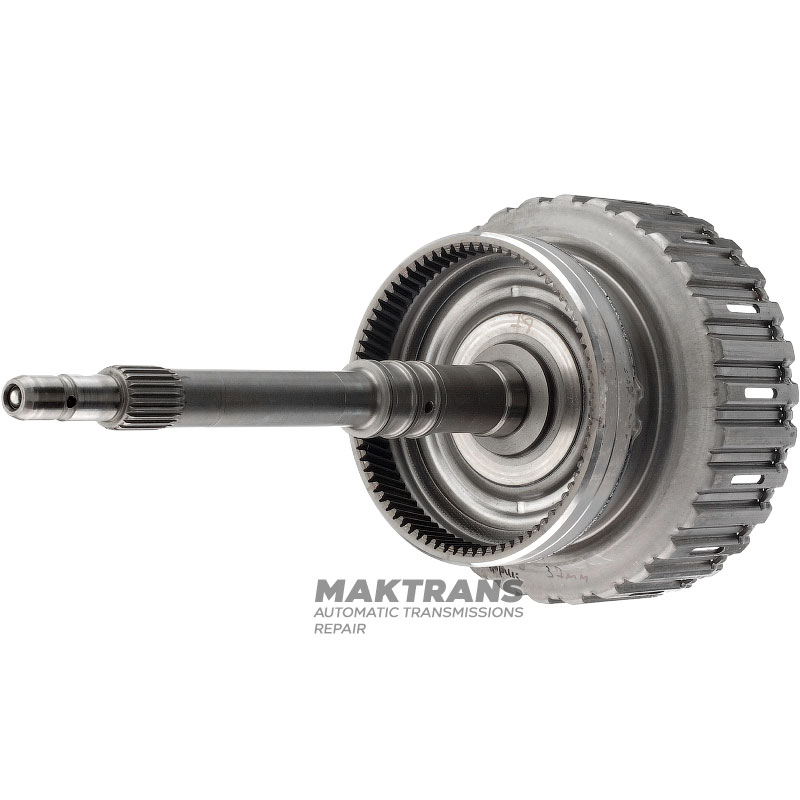 Вхідний вал / барабан K2 Clutch (порожній, без дисків) 722.6 Mercedes-Benz A210270012 - загальна висота 360 мм, 78 зубів кільцева шестерня, для пакету K2 Clutch 6 фрикційних дисків (від поршня до стопорного кільця 37