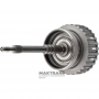 Вхідний вал / барабан K2 Clutch (порожній, без дисків) 722.6 Mercedes-Benz A210270012 - загальна висота 360 мм, 78 зубів кільцева шестерня, для пакету K2 Clutch 6 фрикційних дисків (від поршня до стопорного кільця 37