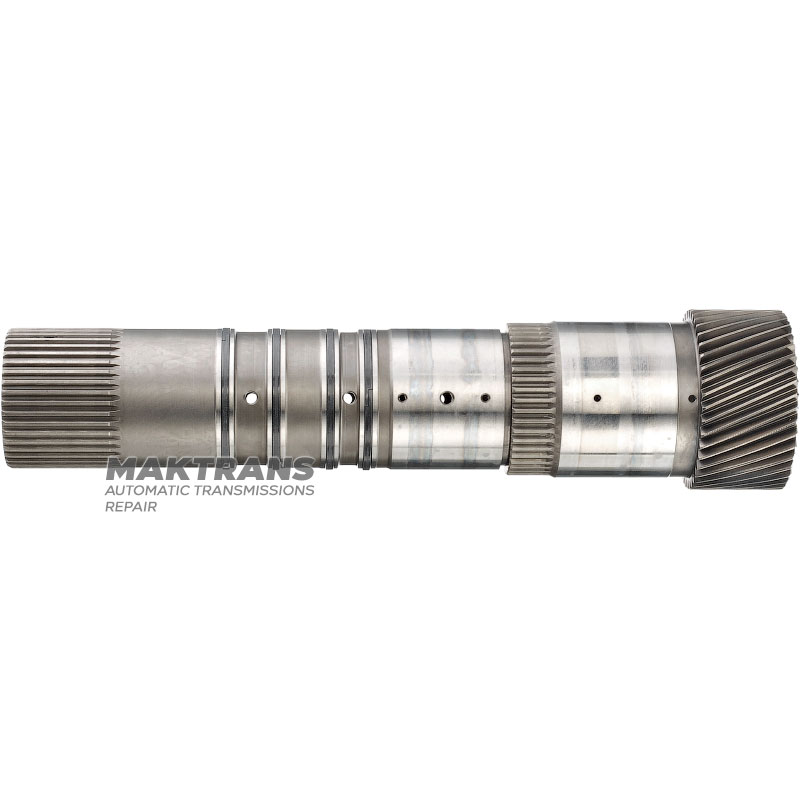 Солнечная шестерня планетарной передачи P3 RE7R01A (JR710E / JR711E) 314661XJ0A — (общая высота 242 mm, 42 зуба Ø 56.70 mm, 42 / 46 шлицев)