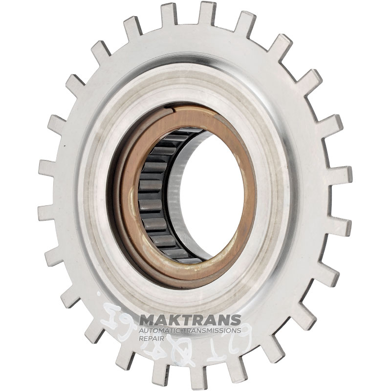 Сонячна шестерня з обгінною муфтою NISSAN RE7R01A/JATCO JR710E 3146890X00— 62 зуби (нар.Ø 86.60 мм), загальна висота 34 мм