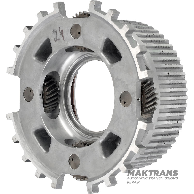 Задня планетарна передача NISSAN RE5R05A RE7R01A / JATCO JR710E JR507A — 4 сателіти (24 зуби, нар.Ø 37.05 мм), під кільцеву шестерню P3 із шириною зубця вінця 8 мм