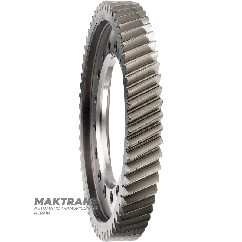 Косозуба шестерня диференціала FORD HF45 eCVT LX68-7F343-BB — 61 зуб (нар.Ø 225.85 мм), ширина 29.85 мм, 16 отворів кріплення