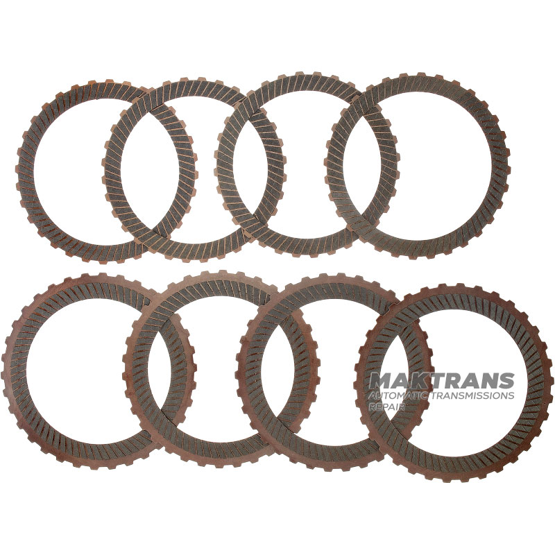 Комплект фрикційних дисків DCT450 (MPS6) DCT470 (SPS6) 08-up — made in China