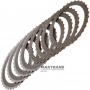 Комплект фрикційних дисків DCT450 (MPS6) DCT470 (SPS6) 08-up — made in China