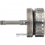 Вхідний вал / барабан K1 Clutch NISSAN RE5R05A / JATCO JR507A 3154095X02 - загальна висота 256 mm, 106 зубів, 7 фрикційних дисків (60 зубів), 24 шліци (нар.Ø 25.75 мм, довжина