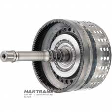Вхідний вал / барабан K1 Clutch NISSAN RE5R05A / JATCO JR507A 3154095X02 - загальна висота 256 mm, 102 зуби, 5 фрикційних дисків (60 зубів), 24 шліци (нар.Ø 25.75 мм, довжина