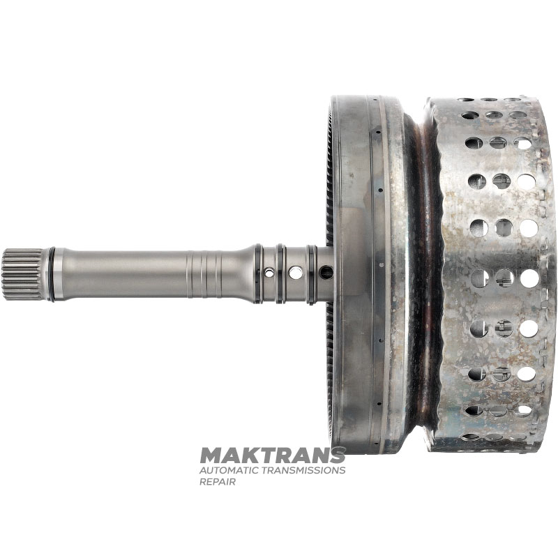 Вхідний вал / барабан K1 Clutch NISSAN RE5R05A / JATCO JR507A 3154095X02 - загальна висота 256 mm, 102 зуби, 5 фрикційних дисків (60 зубів), 24 шліци (нар.Ø 25.75 мм, довжина