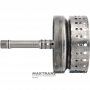 Вхідний вал / барабан K1 Clutch NISSAN RE5R05A / JATCO JR507A 3154095X02 - загальна висота 256 mm, 102 зуби, 5 фрикційних дисків (60 зубів), 24 шліци (нар.Ø 25.75 мм, довжина