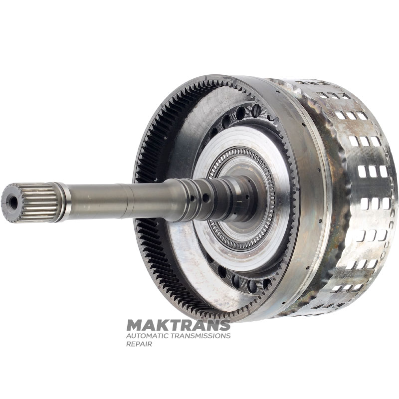 Вхідний вал / барабан K1 Clutch NISSAN RE5R05A / JATCO JR507A 3154095X02 - загальна висота 269 mm, 106 зуба, 7 фрикційних дисків (60 зубів), 24 шліци (нар.Ø 25.75 мм2, довжина