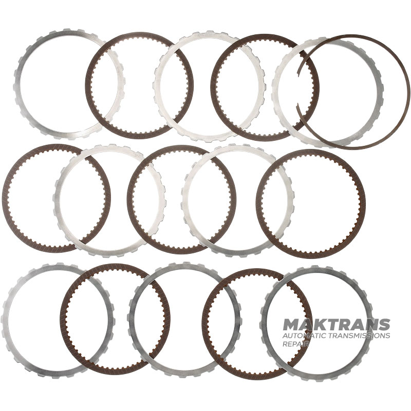 Вхідний вал / барабан K1 Clutch NISSAN RE5R05A / JATCO JR507A 3154095X02 - загальна висота 269 mm, 106 зуба, 7 фрикційних дисків (60 зубів), 24 шліци (нар.Ø 25.75 мм2, довжина
