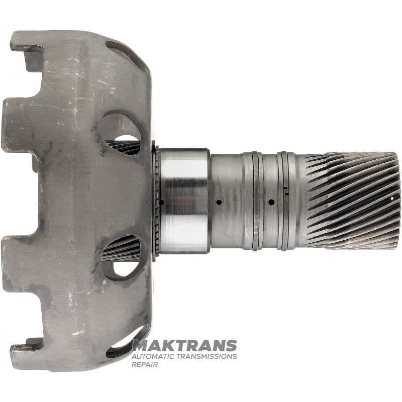 Солнечная шестерня передней / задней планетарной передачи Aisin Warner 30-40LE, 30-80LE / TOYOTA A340  — солнечная шестерня задняя 33 зуба (нар.Ø 43.50 мм) / передняя 42 зуба (нар.Ø 53.60 мм)