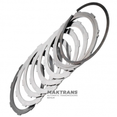Комплект стальных дисков FORWARD CLUTCH Aisin Warner 30-40LE, 30-80LE / TOYOTA A343 — 5 стальных диска (толщина 1.80 мм, вн.Ø 104.95 мм, 8 зубьев)