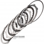 Комплект сталевих та фрикційних дисків OVERDRIVE BRAKE Aisin Warner 30-40LE, 30-80LE / TOYOTA A340 A343 - 4 фрикційні диски (загальна товщина комплекту 22.50-22.60 мм)