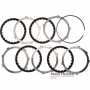 Комплект сталевих та фрикційних дисків OVERDRIVE BRAKE Aisin Warner 30-40LE, 30-80LE / TOYOTA A340 A343 - 4 фрикційні диски (загальна товщина комплекту 22.50-22.60 мм)