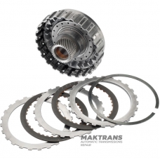 Барабан OVERDRIVE Clutch (2 фрикційні диски) / сонячна шестерня планетарної передачі OVERDRIVE (33 зуби, нар.Ø 43.30 мм) -3563330040 3460150010 Aisin Warner