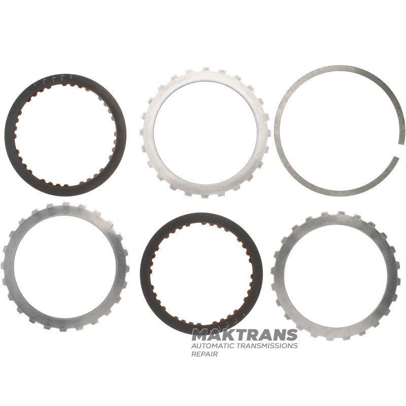 Барабан OVERDRIVE Clutch (2 фрикционных диска) / солнечная шестерня планетарной передачи OVERDRIVE (33 зуба, нар.Ø 43.30 мм) —3563330040 3460150010 Aisin Warner 30-40LE, 30-80LE / TOYOTA A340 A343 
