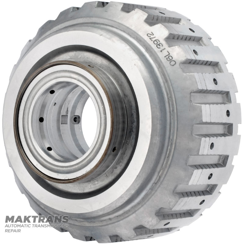 Барабан (пустой) HIGH / LOW REVERSE NISSAN RE5R05A RE7R01A / JATCO JR507A JR710E — (общая высота барабана 80 мм, высота от поршня до стопорного кольца 25 мм)