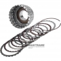 Барабан DIRECT CLUTCH NISSAN (INFINITY) NISSAN (INFINITY) RE7R01A/JATCO JR710E JR711E 3150090X0B — 5 фрикційних дисків (24 зуби на диску), загальна товщина комплекту 29.50 мм,