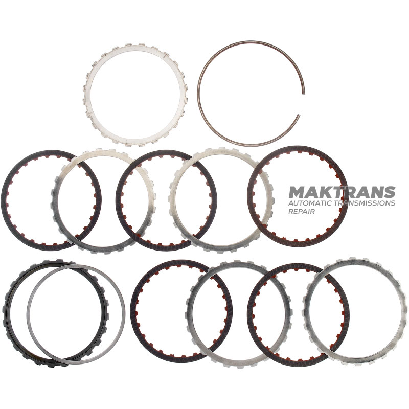 Барабан DIRECT CLUTCH NISSAN (INFINITY) NISSAN (INFINITY) RE7R01A/JATCO JR710E JR711E 3150090X0B — 5 фрикційних дисків (24 зуби на диску), загальна товщина комплекту 29.50 мм,