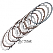 Комплект сталевих та фрикційних дисків B1 Reverse Brake RE5R05A 3166295X00 – 5 фрикційних дисків (40 зубів на диску), загальна товщина комплекту 23.90 мм