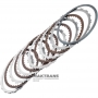 Комплект сталевих та фрикційних дисків B1 Reverse Brake RE5R05A 3166295X00 – 5 фрикційних дисків (40 зубів на диску), загальна товщина комплекту 23.90 мм
