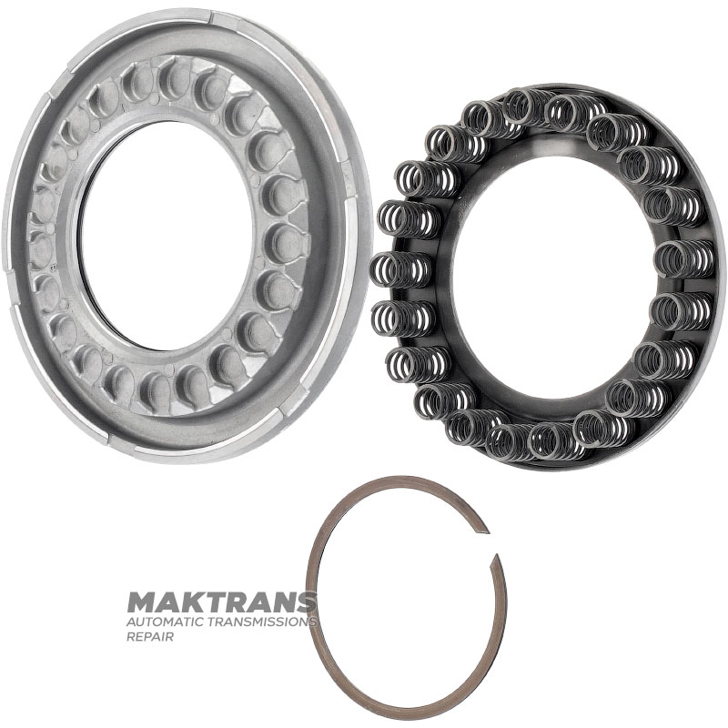Поршень с блоком возвратных пружин B3 Brake (2-3-4-6) NISSAN (INFINITY) RE7R01A 316551XJ0B 316011XJ0C — нар.Ø 125 мм, вн.Ø 63.10 мм, высота 18.50 мм / (10.55 мм)