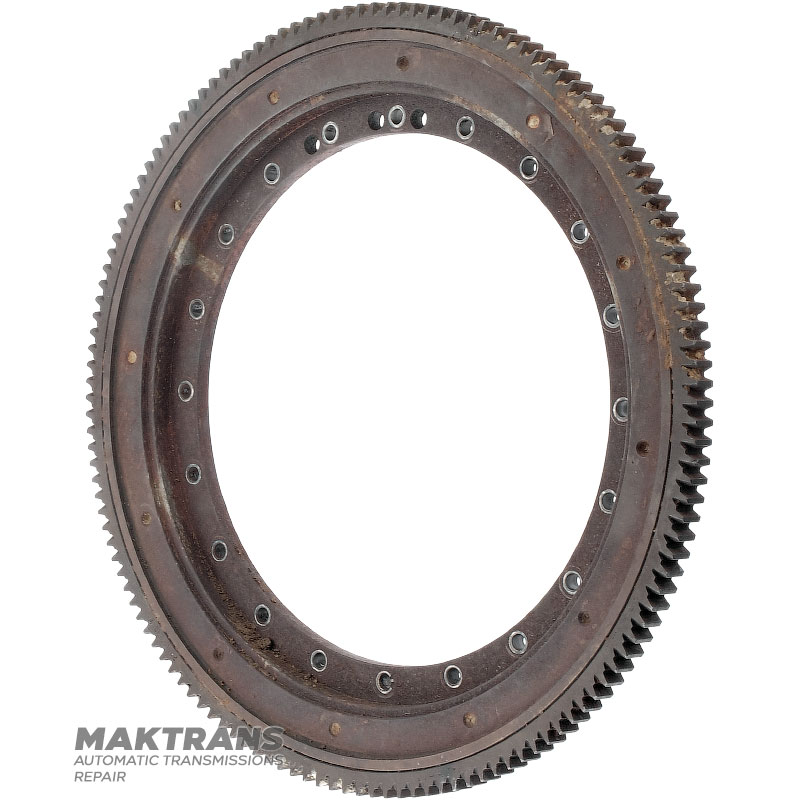Зубчатый венец гидротрансформатора ALLISON 3K-Series MD3060 29503986 29503524— 138 зубьев (нар.Ø ~ 445 мм, вн.Ø ~ 290 мм), 20 крепежных отверстий