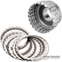 Барабан (у зборі) DIRECT CLUTCH NISSAN (INFINITY) RE5R05A JR507E JR509E/JATCO RE5R05A RE7R01A 3150090X0B - 6 фрикційних дисків (загальна товщина комплекту 29.35 мм)