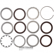 Комплект сталевих та фрикційних дисків B3 Brake (2-3-4-6) 31662-1XJ0B — 4 фрикційні диски, загальна товщина комплекту 18.05 мм