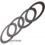 Комплект фрикционных дисков B3 Brake (2-3-4-6) 31662-1XJ0B — 4 фрикционных диска